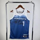 Minnesota Timberwolves Basketball #1 Kyle Anderson Swingman Player