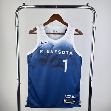 Minnesota Timberwolves Basketball #1 Kyle Anderson Swingman Player
