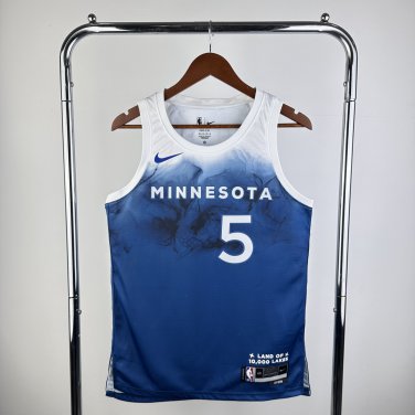 Minnesota Timberwolves Basketball #5 Anthony Edwards Swingman Player