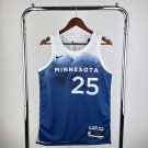 Minnesota Timberwolves Basketball #25 Derrick Rose Swingman Player