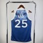 Minnesota Timberwolves Basketball #25 Derrick Rose Swingman Player
