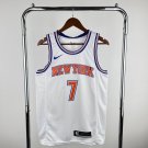 New York Knicks Basketball #7 Carmelo Anthony White Swingman Player
