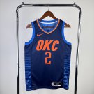 Oklahoma City Thunder Basketball #2 Shai Gilgeous-Alexander Swingman Player
