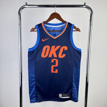 Oklahoma City Thunder Basketball #2 Shai Gilgeous-Alexander Swingman Player