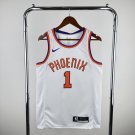 Phoenix Suns Basketball #1 Devin Booker White Swingman Player