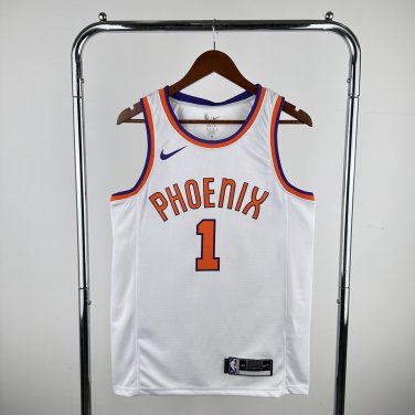Phoenix Suns Basketball #1 Devin Booker White Swingman Player