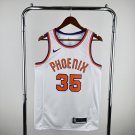 Phoenix Suns Basketball #35 Kevin Durant White Swingman Player