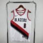 Portland Trail Blazers Basketball #8 Deni Avdija 2024 Swingman White