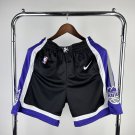 Sacramento Kings Black Swingman Basketball Shorts