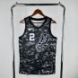 San Antonio Spurs Basketball #2 Kawhi Leonard Black 2024 Swingman Player