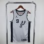 San Antonio Spurs Basketball #9 Tony Parker Gray 2024 Swingman Player