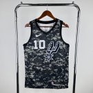 San Antonio Spurs Basketball #10 Jeremy Sochan Black 2024 Swingman Player