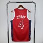 USA Basketball #4 Stephen Curry Red 2024 Swingman Player