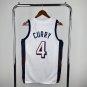 USA Basketball #4 Stephen Curry White 2024 Swingman Player