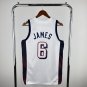 USA Basketball #6 Lebron James White 2024 Swingman Player