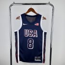 USA Basketball #8 Kawhi Leonard Navy 2024 Swingman Player
