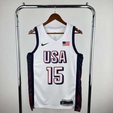 USA Basketball #15 Devin Armani Booker White 2024 Swingman Player