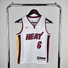 Vintage Miami Heat #6 Lebron James Swingman Player