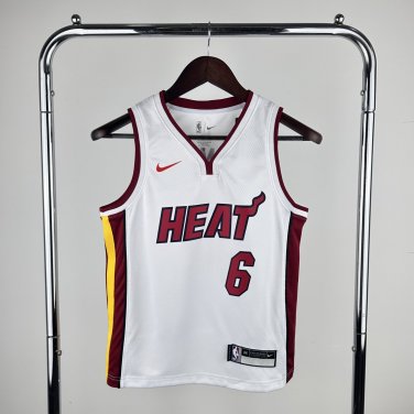 Vintage Miami Heat #6 Lebron James Swingman Player