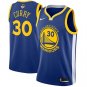 Warriors #30 Stephen Curry Blue The Finals Patch Swingman Icon Edition