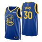Warriors #30 Stephen Curry Royal 75th Anniversary Diamond Swingman