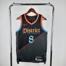 Washington Wizards Basketball #8 Avdija  2024 Swingman