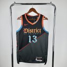 Washington Wizards Basketball #13 Jordan Poole 2024 Swingman Black