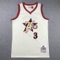 Allen Iverson #3 Philadelphia 76ers Cream