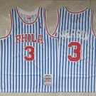 Allen Iverson #3 Philadelphia 76ers White Stripes