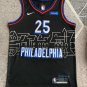 Benjamin David Simmons #25 Philadelphia 76ers Black