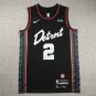 Cade Cunningham #2 Detroit Pistons Black