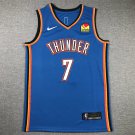 Chet Holmgren #7 Oklahoma City Thunder Blue