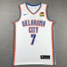 Chet Holmgren #7 Oklahoma City Thunder White