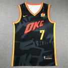 Chet Holmgren #7 Oklahoma City Thunders Black