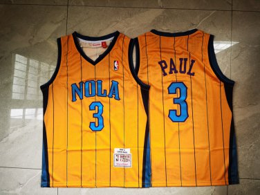 Chris Paul #3 New Orleans Hornets (New Orleans Pelicans) Yellow