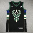 Damian Lillard #0 Milwaukee Bucks Black