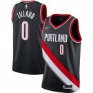 DAMIAN LILLARD TRAIL BLAZERS BLACK CITY EDITION