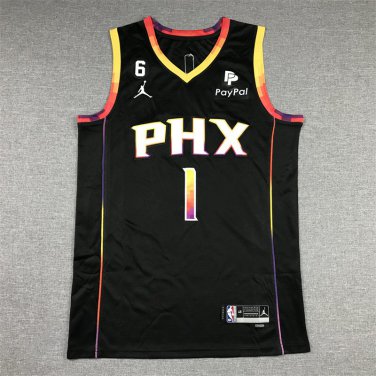 Devin Booker #1 Phoenix Suns Black