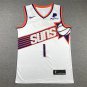 Devin Booker #1 Phoenix Suns White