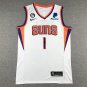 Devin Booker #1 Phoenix Suns White