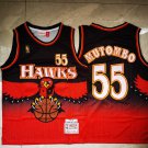 Dikembe Mutombo #55 Atlanta Hawks Red