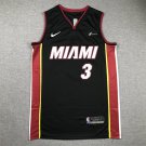 Dwyane Wade #3 Miami Heat Black
