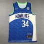 Giannis Antetokounmpo #34 Milwaukee Bucks Blue