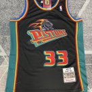 Grant hill #33 Detroit Pistons Black