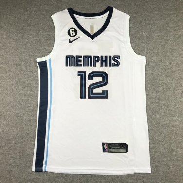 Ja Morant #12 Memphis Grizzlies White