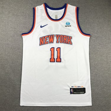 Jalen Brunson #11 New York Knicks White Association Edition