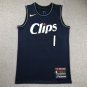 James Harden #1 LA Clippers Navy