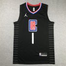 James Harden #1 Los Angeles Clippers Black