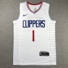 James Harden #1 Los Angeles Clippers White