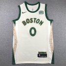 Jayson Tatum #0 Boston Celtics White